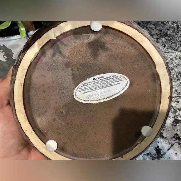 Beautiful, Large & Like New Ceramic Crafted Candle Holder - Planter - Very Nice - Picture 8 of 12